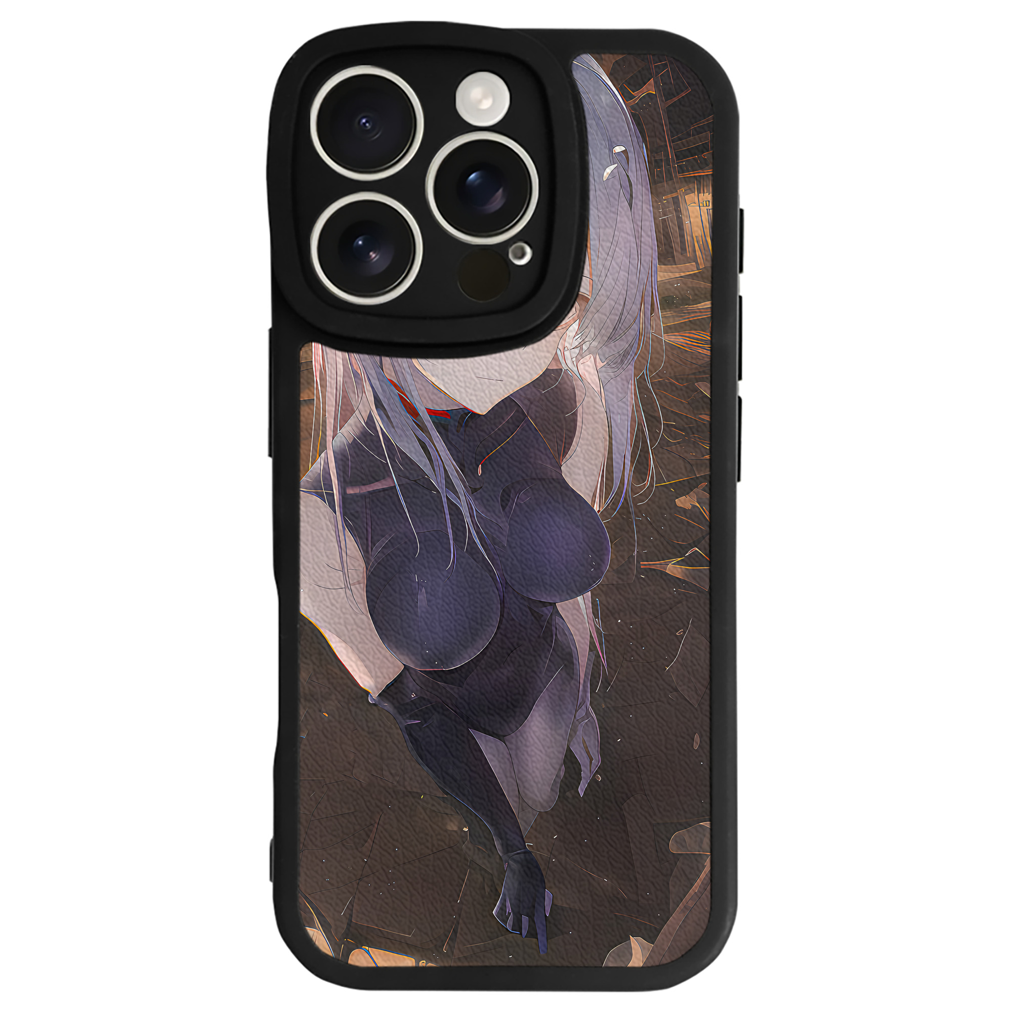 （画像用） EVA 新世紀エヴァンゲリオン 【iPhone 16シリーズ対応】シリコンスマホケース（レザー調） 材質：シリコン